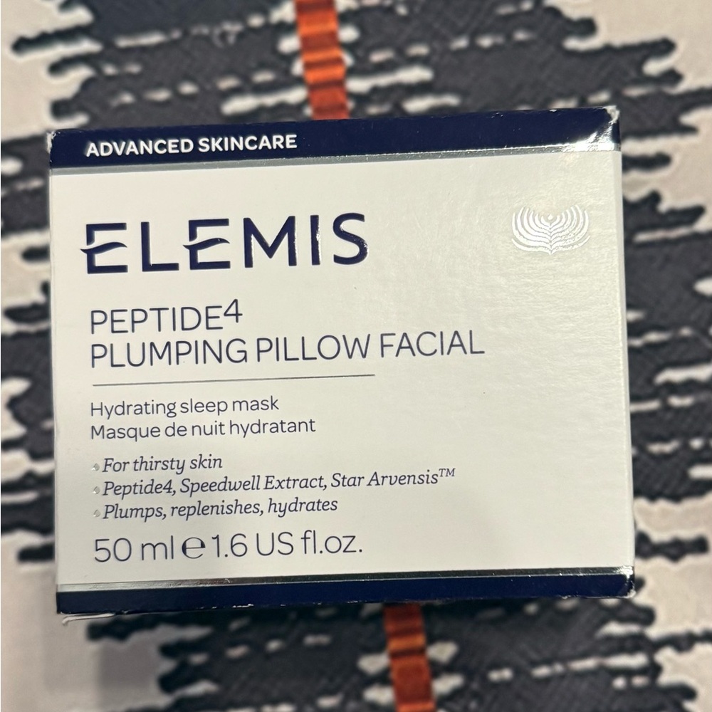 ELEMIS Peptide4 Hydrating Sleep Mask - Blue and White